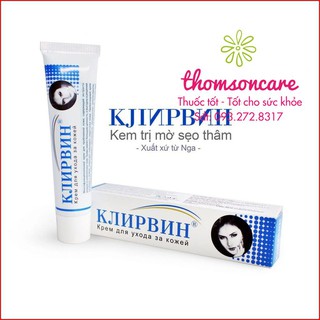Kem mờ sẹo Nga Klirvin - mờ thâm đẹp da