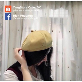 MŨ BERET HỌA SĨ - ẢNH THẬT