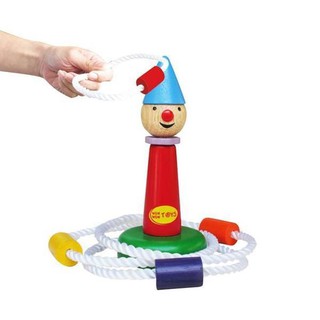 Đồ chơi thảy vòng chú hề, đồ chơi vận động tập trung và tỉ mỉ