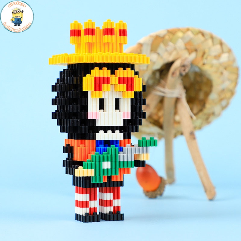 Đồ Chơi Lắp Ráp Xếp Hình Nhân Vật Hoạt Hình Đảo Hải Tặc Chibi Toys The ONE PIECE Với 282 Mảnh Ghép