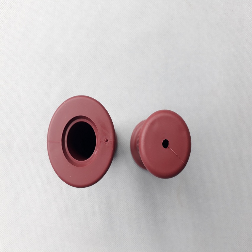 Tay nắm cao su xe máy classic Cafe Racer cao cấp vân quả trám