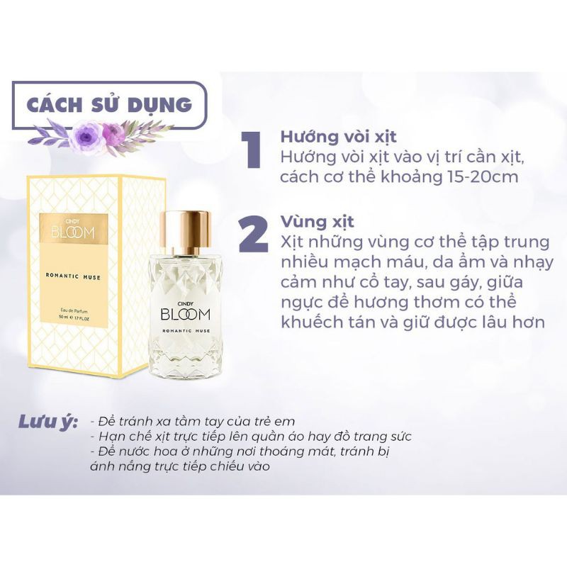 NƯỚC HOA CINDY BLOOM - URBAN VIBES | BigBuy360 - bigbuy360.vn