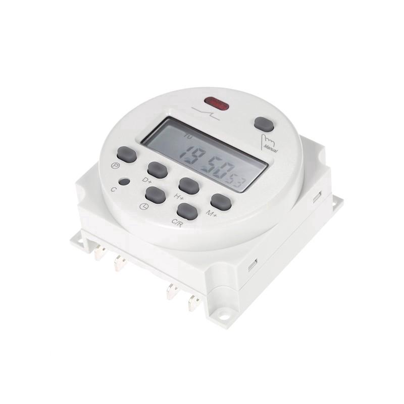 Thiết bị công tắc hẹn giờ lập trình nguồn kỹ thuật số lcd ac 220 v-240v 16a jm