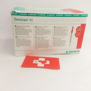 Bơm tiểu đường omnican 1ml 40 i.u braun hộp 100c - ảnh sản phẩm 4