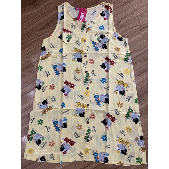 [SIZE 40-60KG] ĐẦM BẦU VÁY BẦU TÔN 2 DA HANNA, MẶC Ở NHÀ, MẶC NGỦ, THOÁNG MÁT, VẢI DÀY VỪA PHẢI ÍT NHĂN BỀN HƠN TÔN THƯỜ