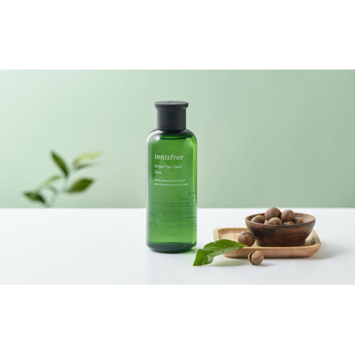 (Hàng Mới Về) Nước Hoa Hồng Chiết Xuất Trà Xanh 200ml Innisfree / [INNISFREE] Green tea Seed Skin 200ml