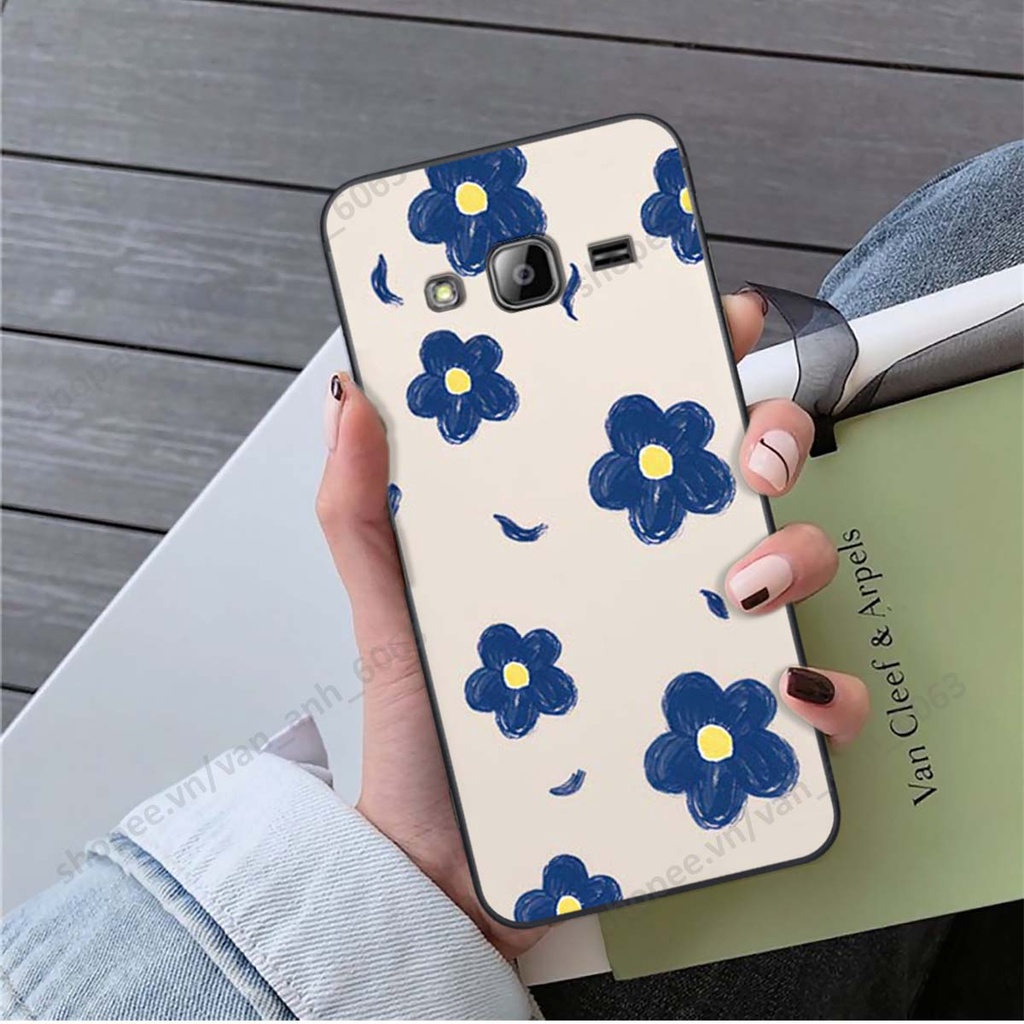Ốp lưng Samsung J310 / J3 2016 in hình hoa, gấu rich bear nghệ thuật, thời trang