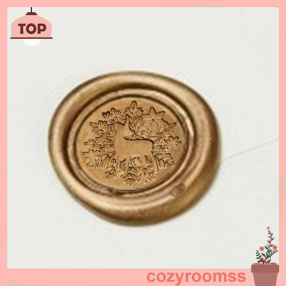 Con Dấu Tay Cầm Bằng Gỗ Phong Cách Retro