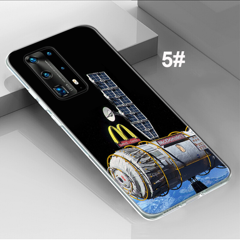 Ốp Điện Thoại Silicon Mềm Trong Suốt Hình Mcdonalds Mc Donalds Ma33 Cho Huawei P20 P30 Pro Lite Y6p Y6 Y9 Prime 2019 2018 Y7a