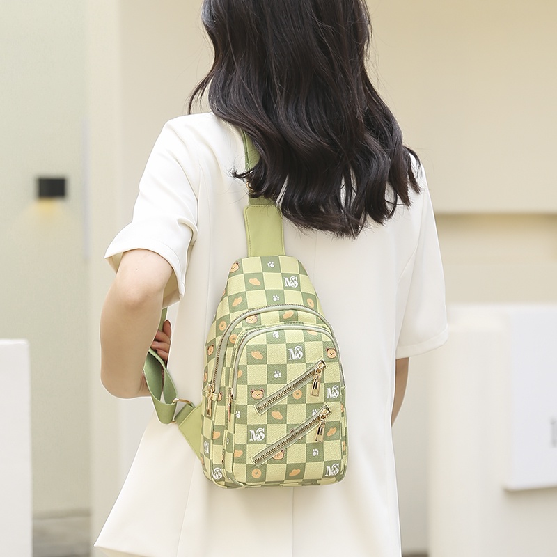 Túi Đeo Chéo Trước Ngực Cỡ Lớn Phong Cách Mới Cho Nữ