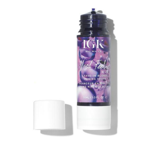 IGK - Tinh chất khử tóc vàng IGK Hair Mixed Feelings - Leave-In Blonde Toning Drops 30ml