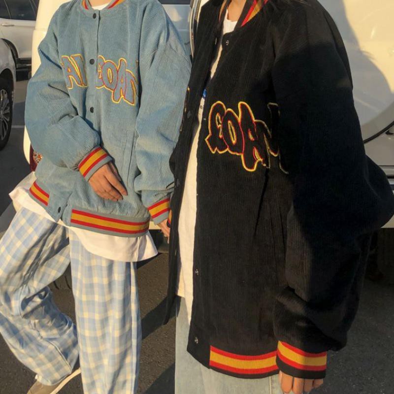 Áo Khoác Bóng Chày Form Rộng Thời Trang Hong Kong 2021 Cho Nữ | BigBuy360 - bigbuy360.vn