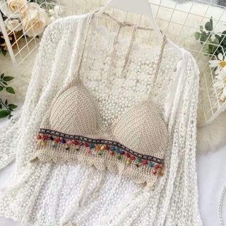 [SIÊU HOT + HÌNH THẬT] Set bikini len đi biển