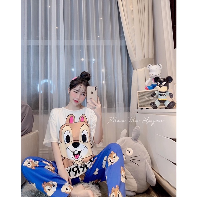Bộ thun cute quần dài | BigBuy360 - bigbuy360.vn