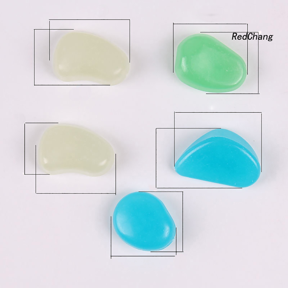 Set 100 Viên Đá Dạ Quang Trang Trí Bể Cá