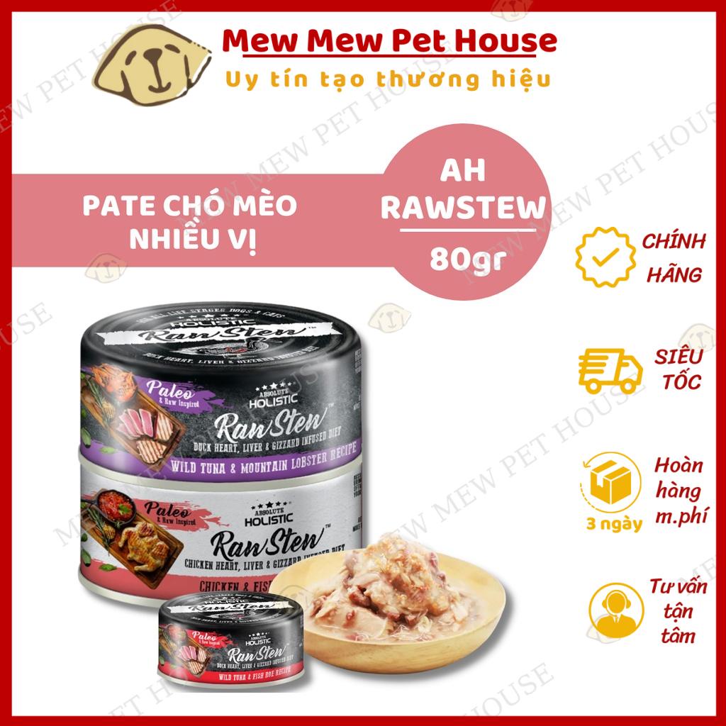 [Chính hãng] [Giá hủy diệt] Pate Cho Mèo AH Raw Stew (80g)