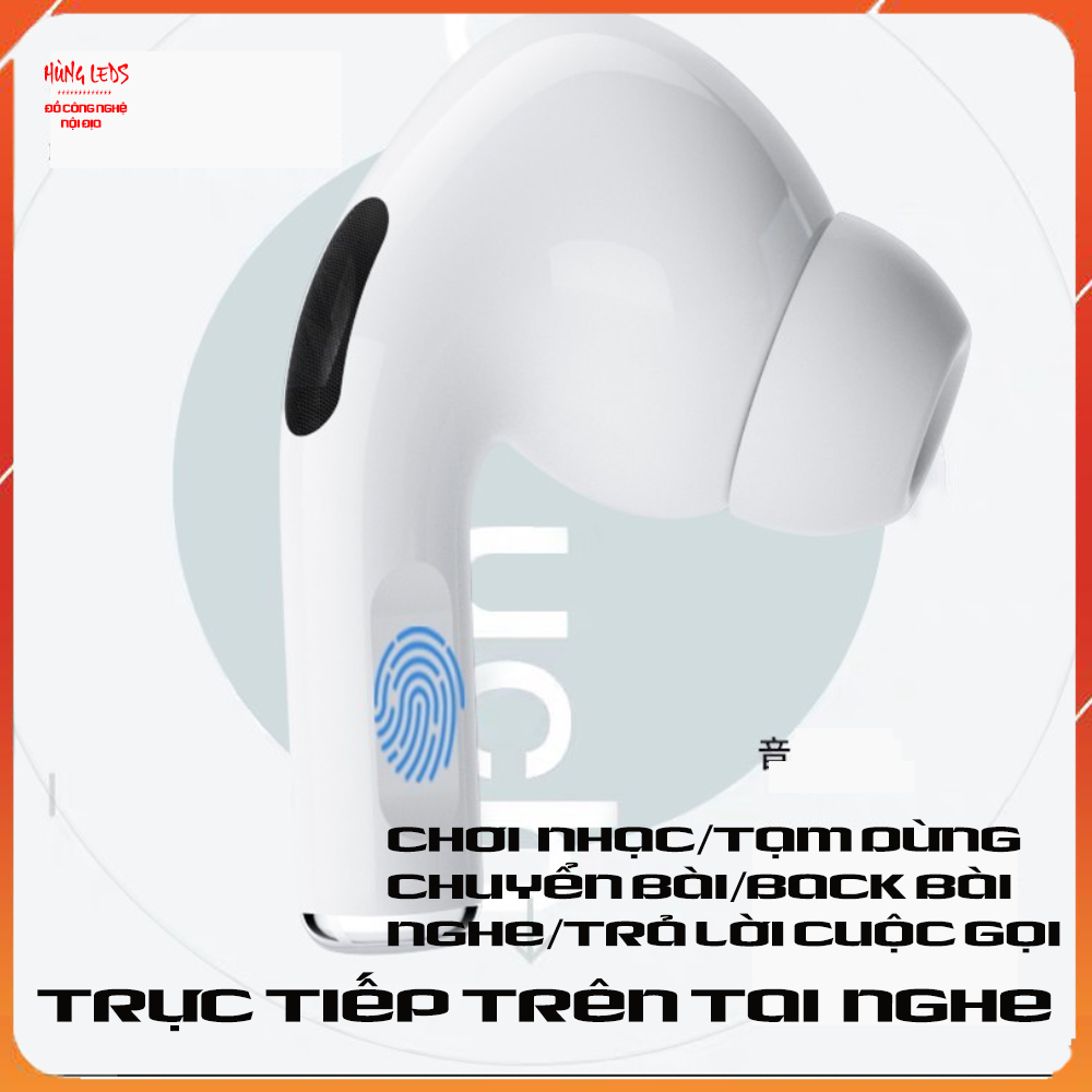 Tai Nghe Bluetooth Airpods pro TWS - 05  Định Vị Đổi Tên Sạc Không Dây Chức Năng Nguyên Bản 1:1