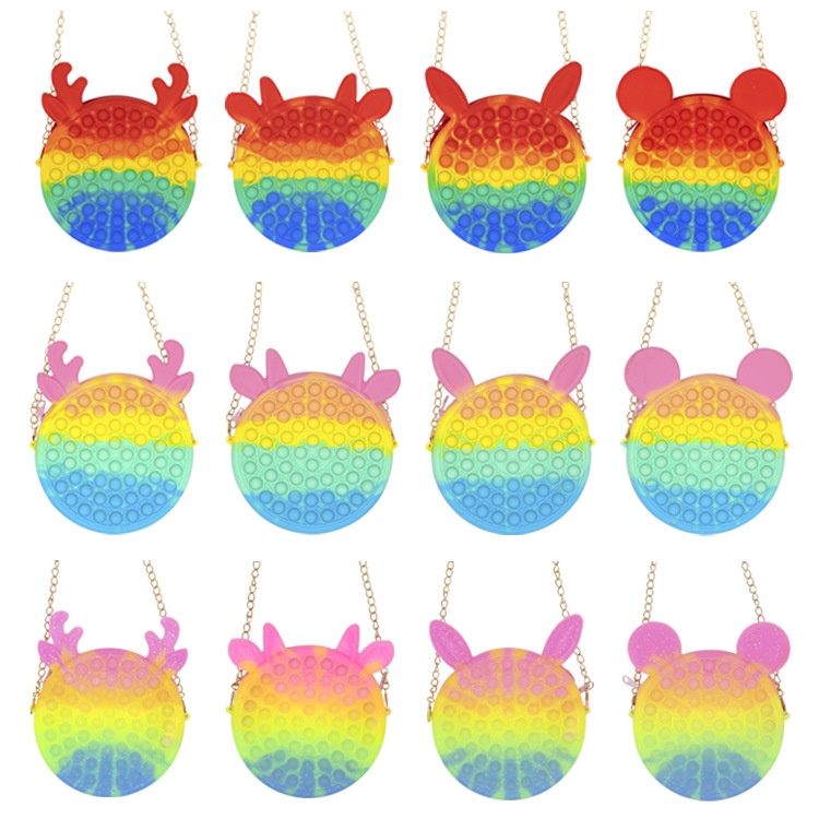 Túi Đeo Chéo Thiết Kế Đơn Giản Đồ Chơi Giảm Căng Thẳng Cho Bé