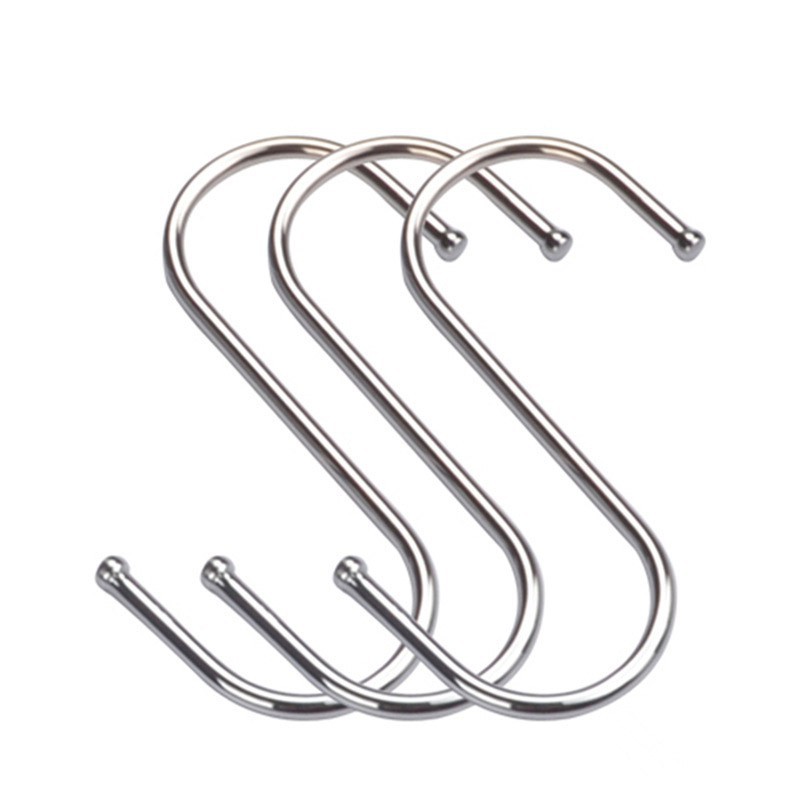 Móc Inox treo đồ chữ S có bo tròn 2 đầu
