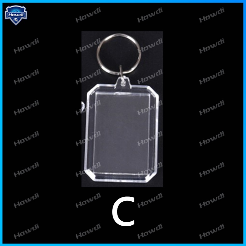 1 Móc Khóa Khung Ảnh Acrylic DIY