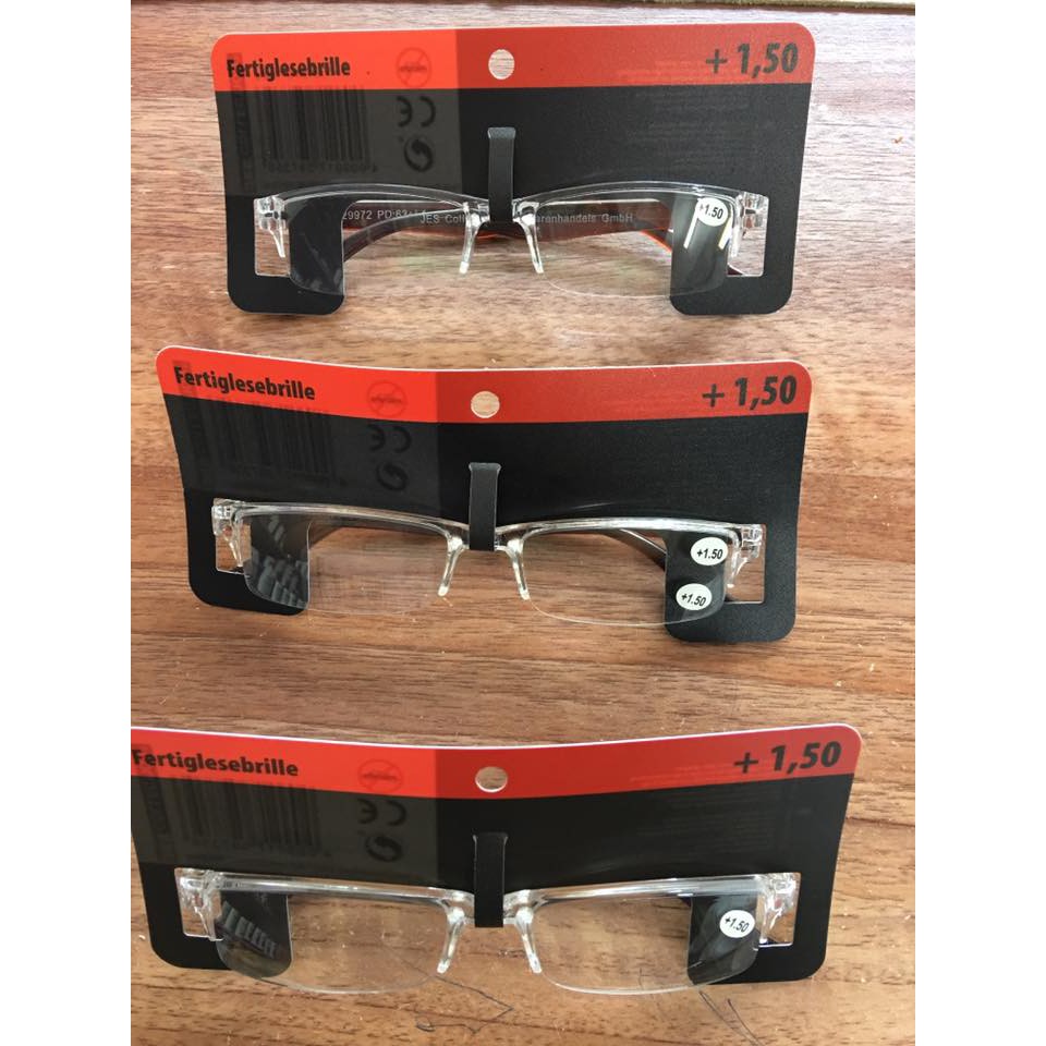 Kính lão 1.5+ hàng xách tay Đức