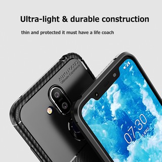 Ốp lưng silicone mềm mại cho Nokia 8.1