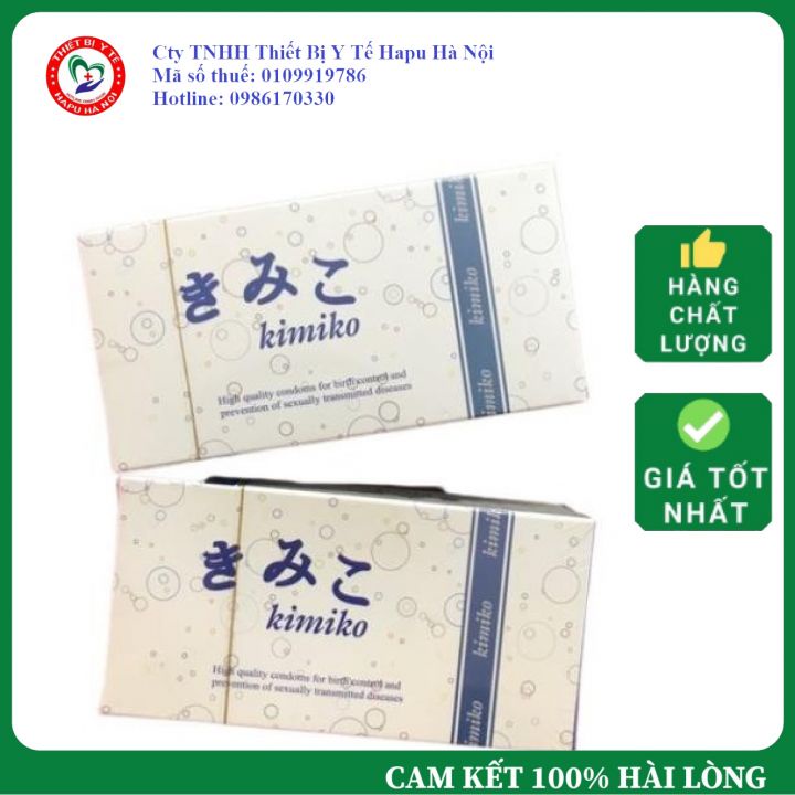 Bao Cao Su Kimico Hộp 3c, 12c Gân Gai