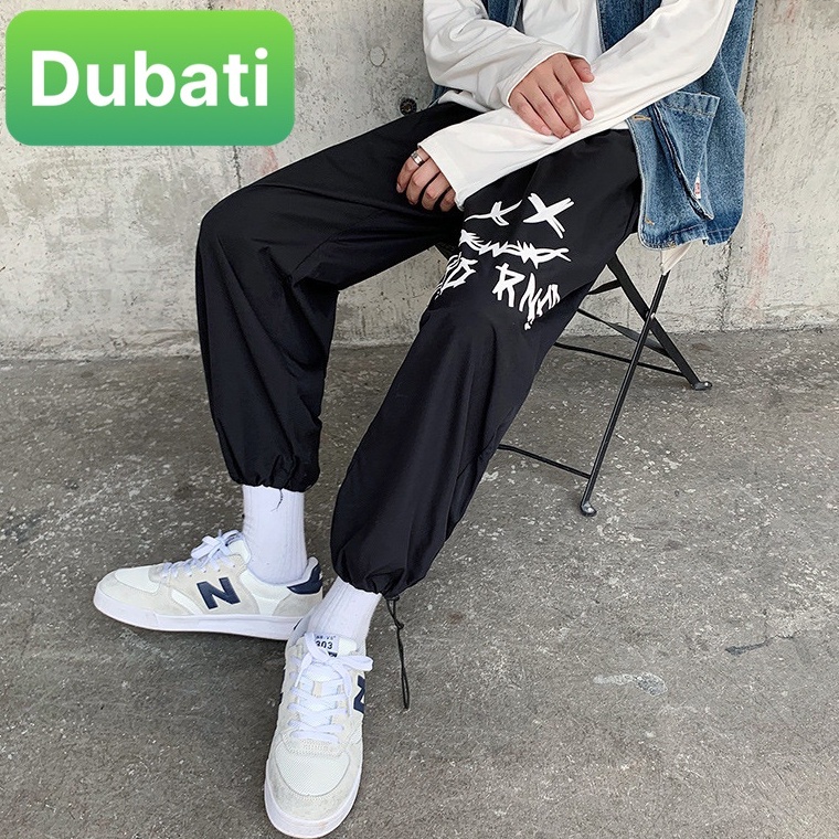 QUẦN JOGGER NAM NỮ UNISEX CHẤT NỈ DÀY DA CÁ ỐNG SUÔNG RỘNG IN HÌNH MẶT CƯỜI SÀNH ĐIỆU -DUBATI FASHION
