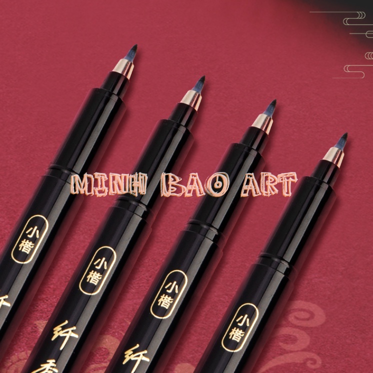 BÚT VIẾT THƯ PHÁP CHỮ HÁN CALLIGRAPHY DELI - BRUSH PEN NHIỀU KÍCH CỠ NGÒI