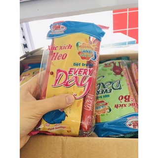 10 cây xúc xích bò/ lợn every day-hạ long 250g
