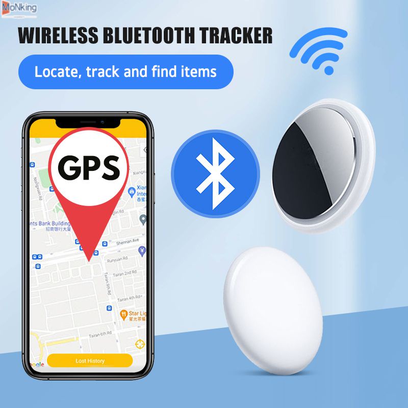 Mini Thông Minh Định Vị Apple Airtag Theo Dõi GPS Chìa Khóa Trẻ Em Thú Cưng Theo Dõi ^ MK ^