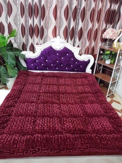Chăn lông cừu Đại Hàn chữ Vạn [ loại 1 ]