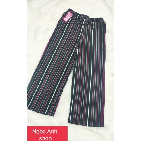 Quần dài ống rộng thun xốp loại 1