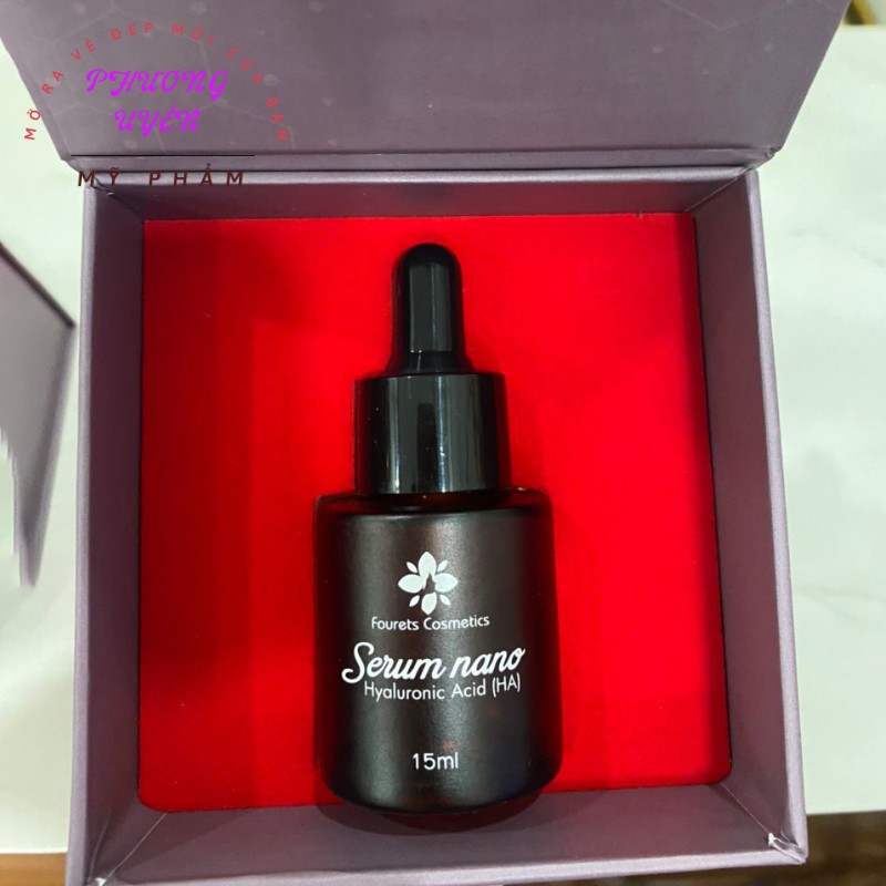 Serum Nano Hyaluronic Acid  -15ml ⚡CHÍNH HÃNG⚡ Kiềm Dầu Se khít lỗ chân lông Giữ nước Cấp nước Cấp ẩm làn da
