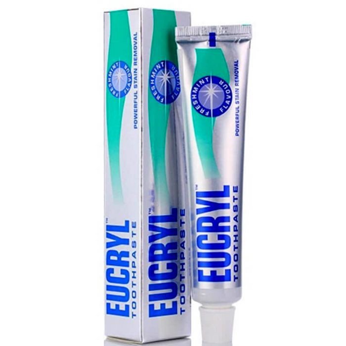 Kem đánh trắng răng EUCRYL Toothpaste 62g Tặng 1 son