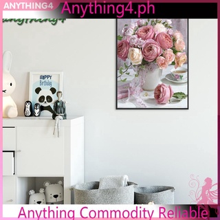 Set tranh thêu kim cương 5D hình hoa hồng DIY dễ thương