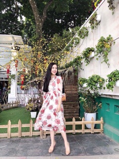 VÁY MAXI HOA , ẢNH THẬT ,CLIP THẬT