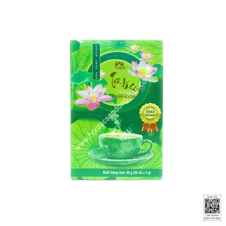 Trà lá sen túi lọc tháp mười - 60 gram