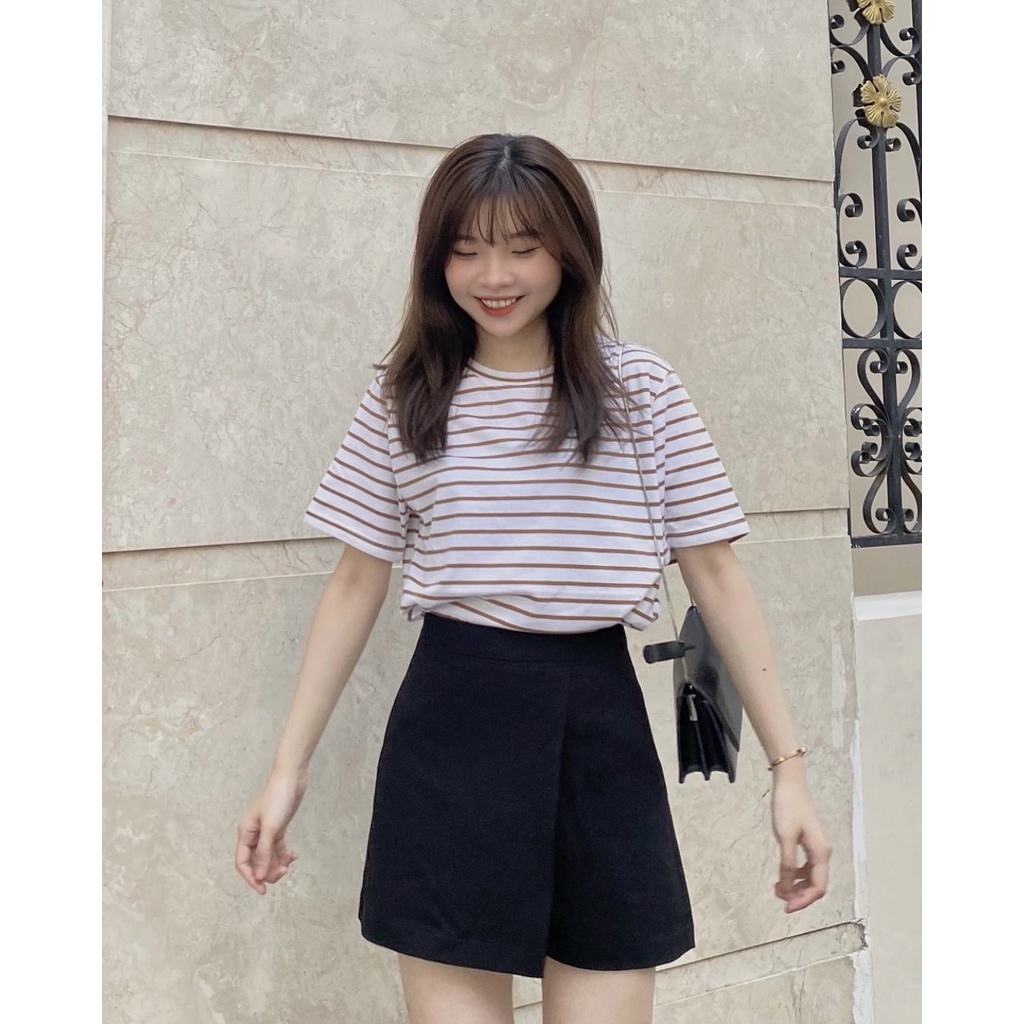 Áo thun sọc ngang – Striped T-shirt