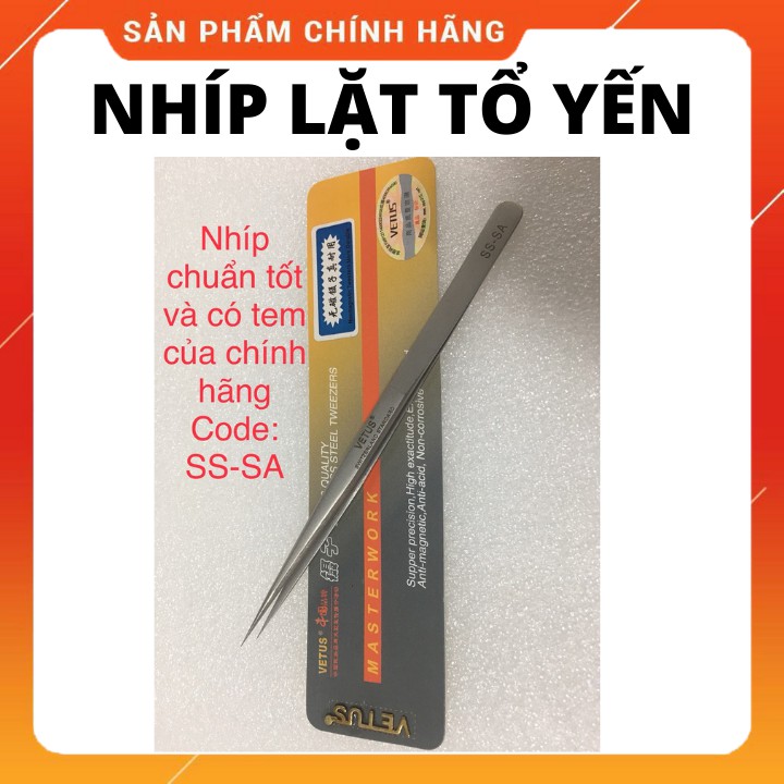 00-SA NHÍP VETUS, Nhíp nhặt lông yến sào chuyên dụng