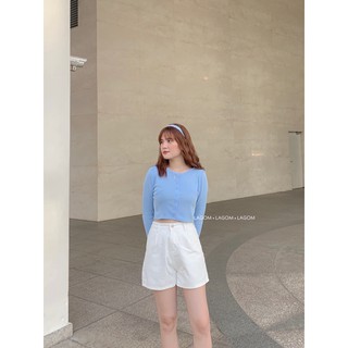 ÁO CROPTOP BASIC CÀI NÚT