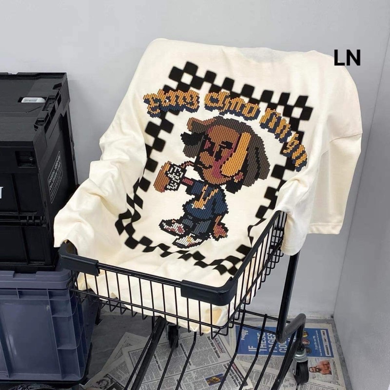 Áo phông 3D người zic zăc LN11