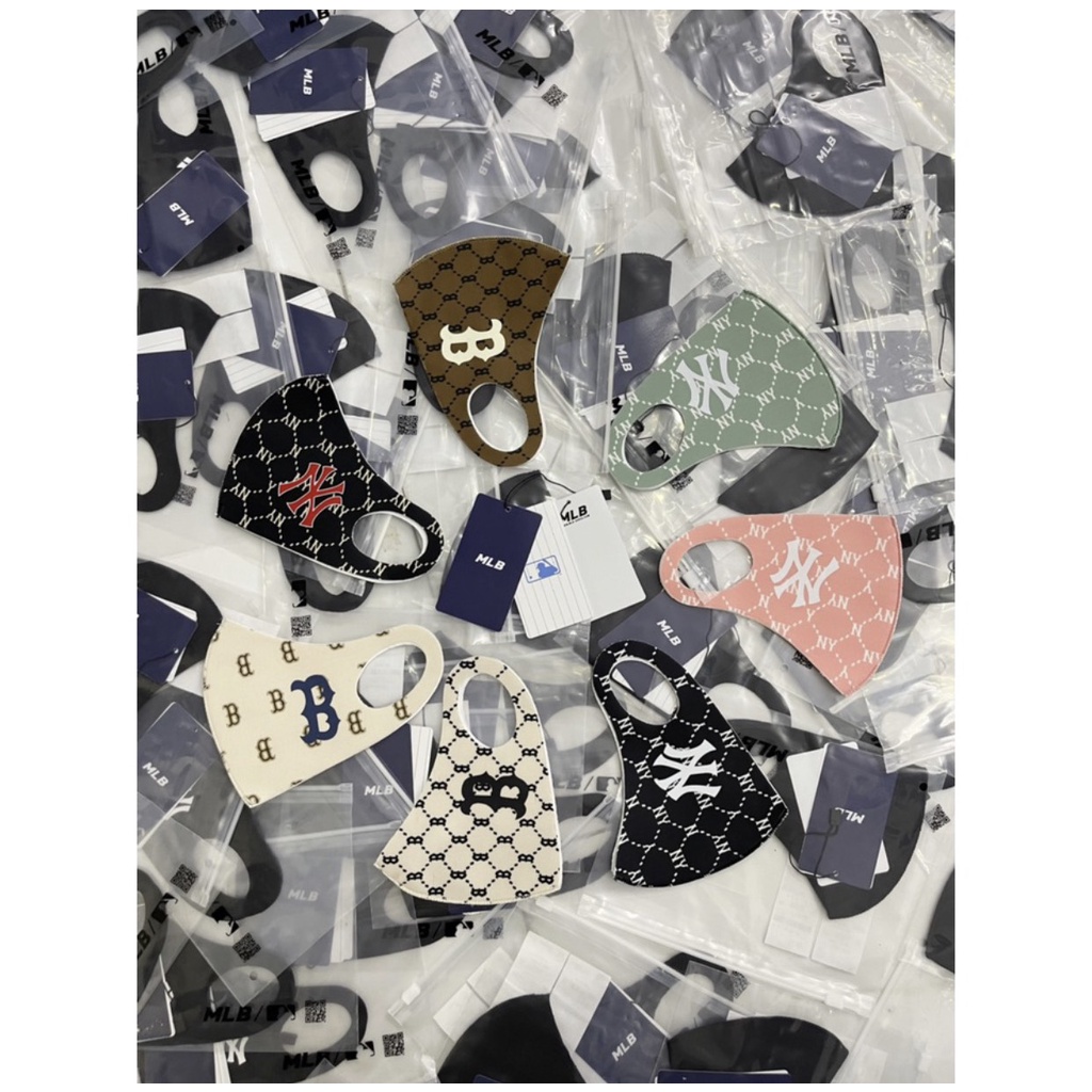 KHẨU TRANG ML.B N.Y LA Chất Liệu Vải Poly