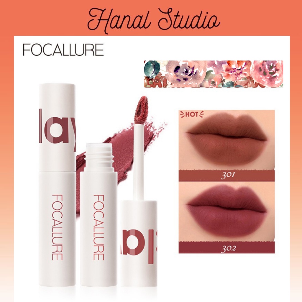 Son kem Focallure Màu Nhung Sương Lì Mịn 16g HANAL SM11