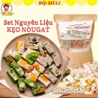 Set nguyên liệu làm kẹo nougat kẹo hạnh phúc ngon thượng hạng Bếp Meli có