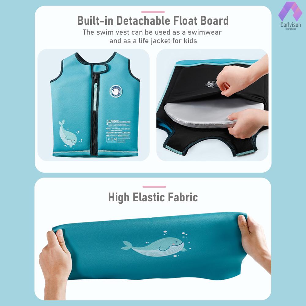Áo Phao Bơi Cứu Hộ Dành Cho Trẻ Em 3-6 Tuổi / 28.7-61.7lbs