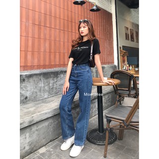 Quần Bò Ống Rộng 9133 MoonHee