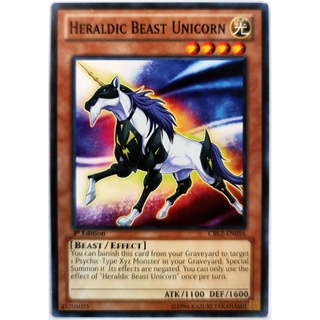 [Thẻ Yugioh] Heraldic Beast Unicorn |EN| Common