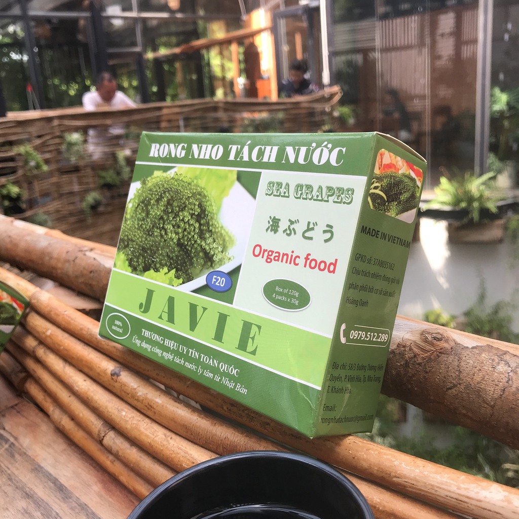 Rong Nho Tách Nước ( Hôp 120g/250g ) + Sốt 1chai mè rang - SEA GRAPES | BigBuy360 - bigbuy360.vn