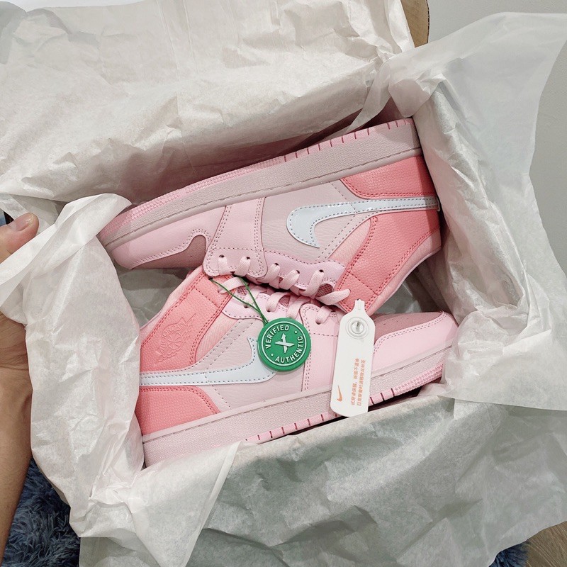 Giầy JD hồng phấn 1:1 CAO CẤP [ Freeship + Box ]